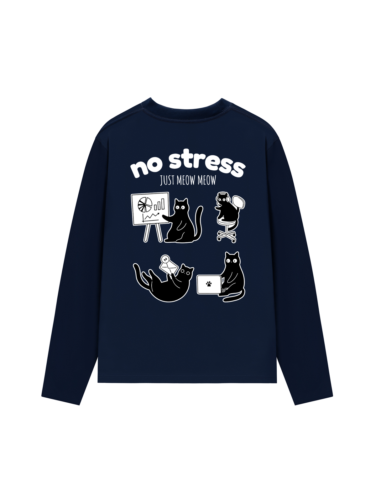 Áo Dài Tay No Stress