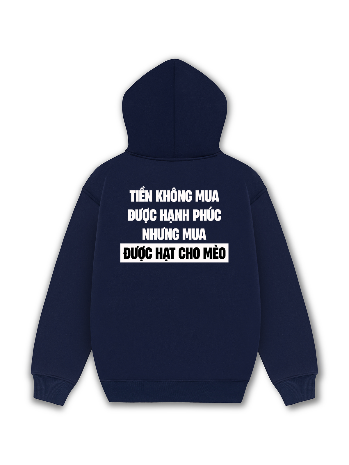 Áo Hoodie Nỉ Hai Da Tiền Mua Được Hạt Cho Mèo