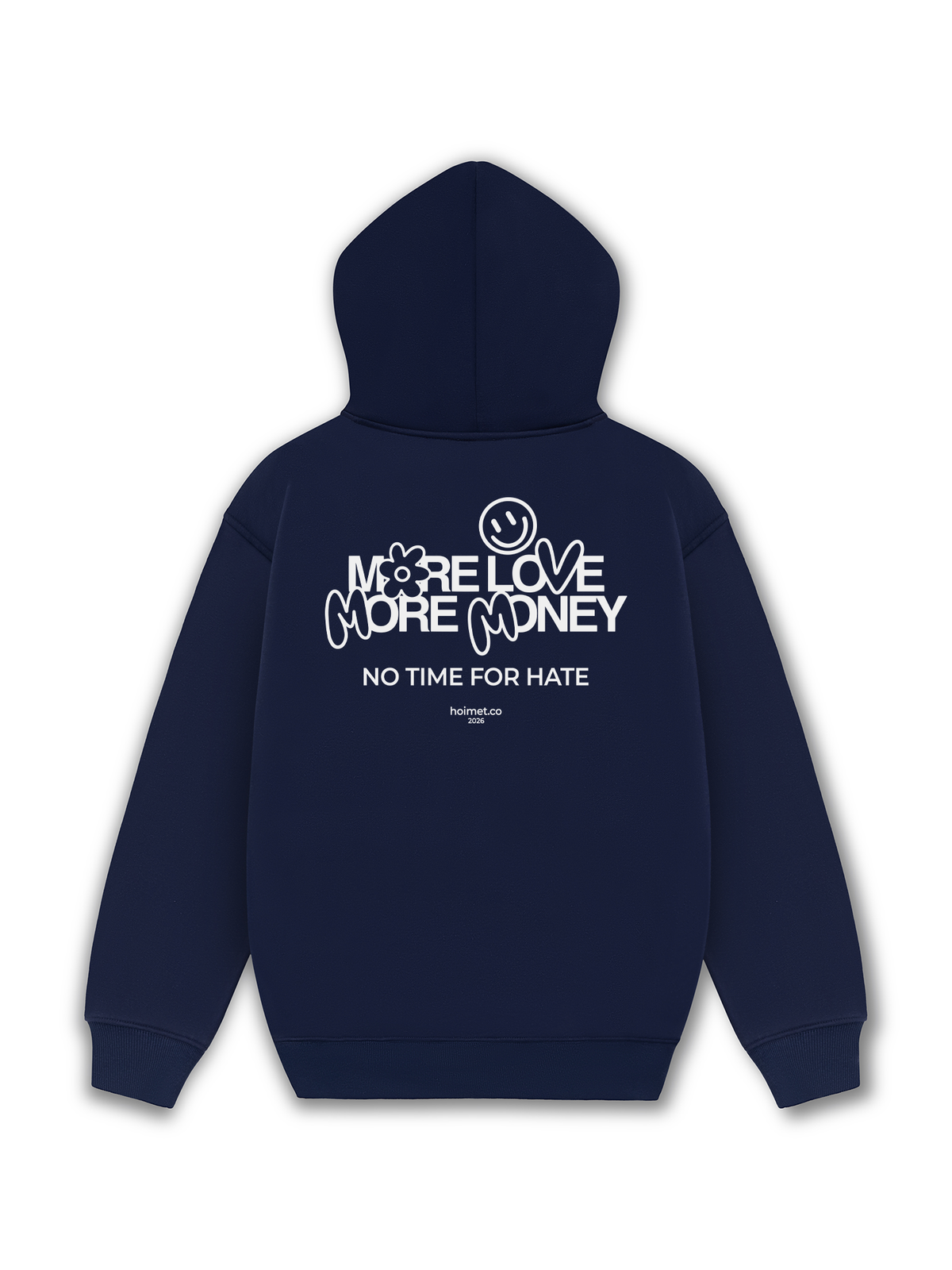 Áo Hoodie Nỉ Hai Da More Love More Money
