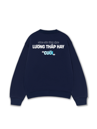 Áo Sweater Nỉ Hai Da Lương Thấp Hay Cười