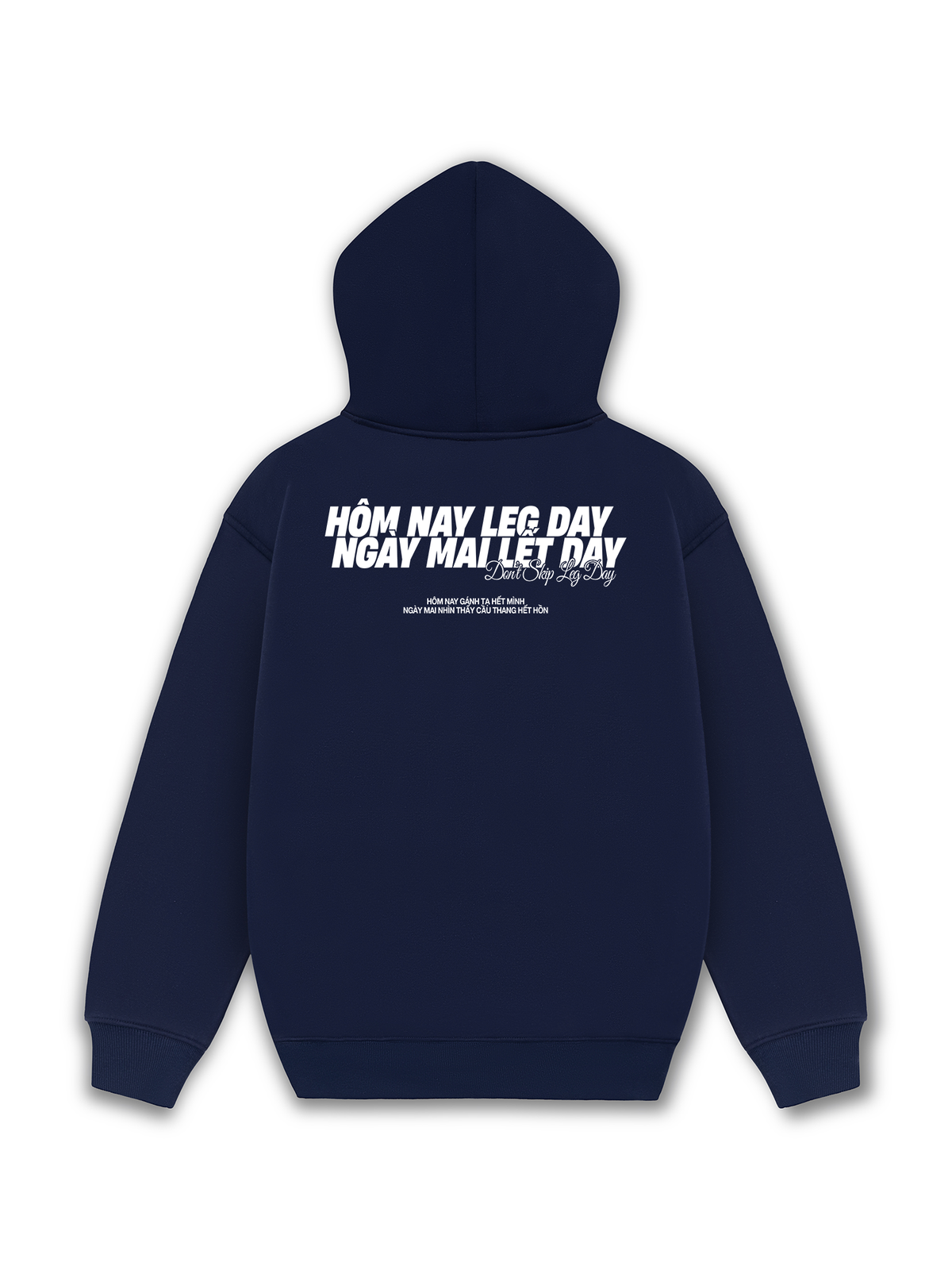 Áo Hoodie Nỉ Hai Da Lết Day