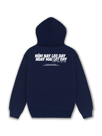 Áo Hoodie Nỉ Hai Da Lết Day