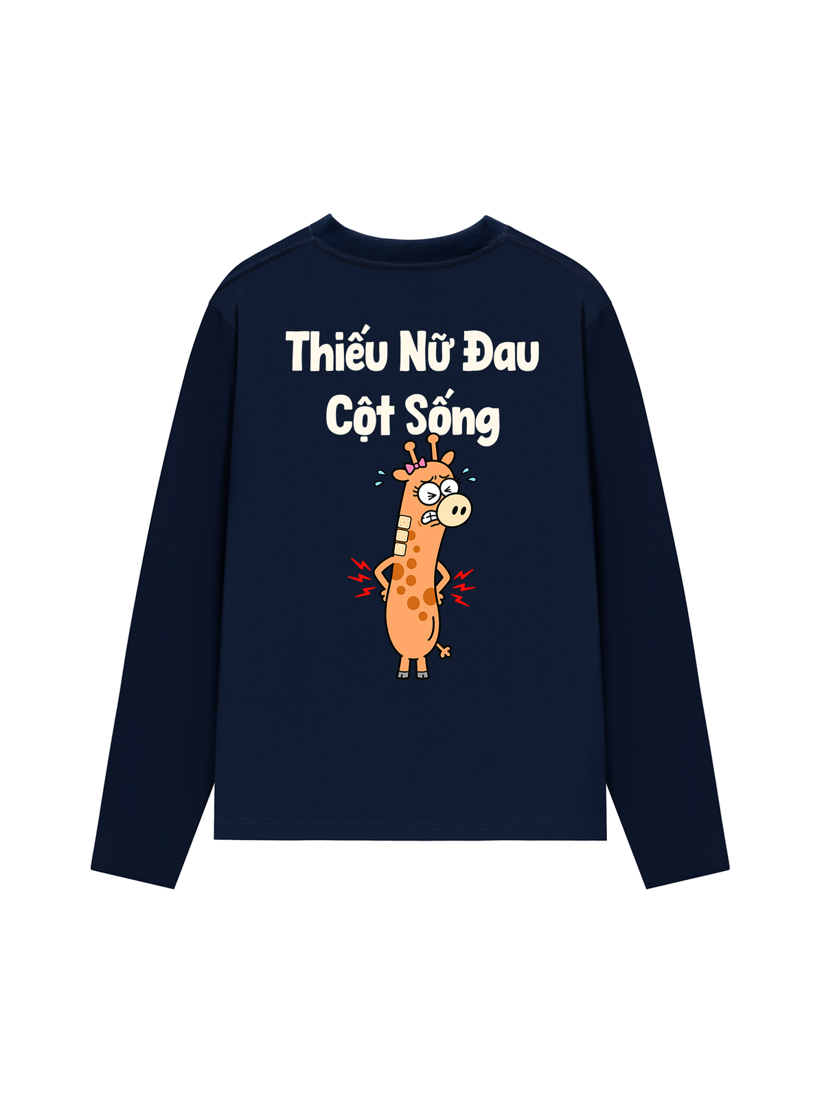 Áo Dài Tay Thiếu Nữ Đau Cột Sống