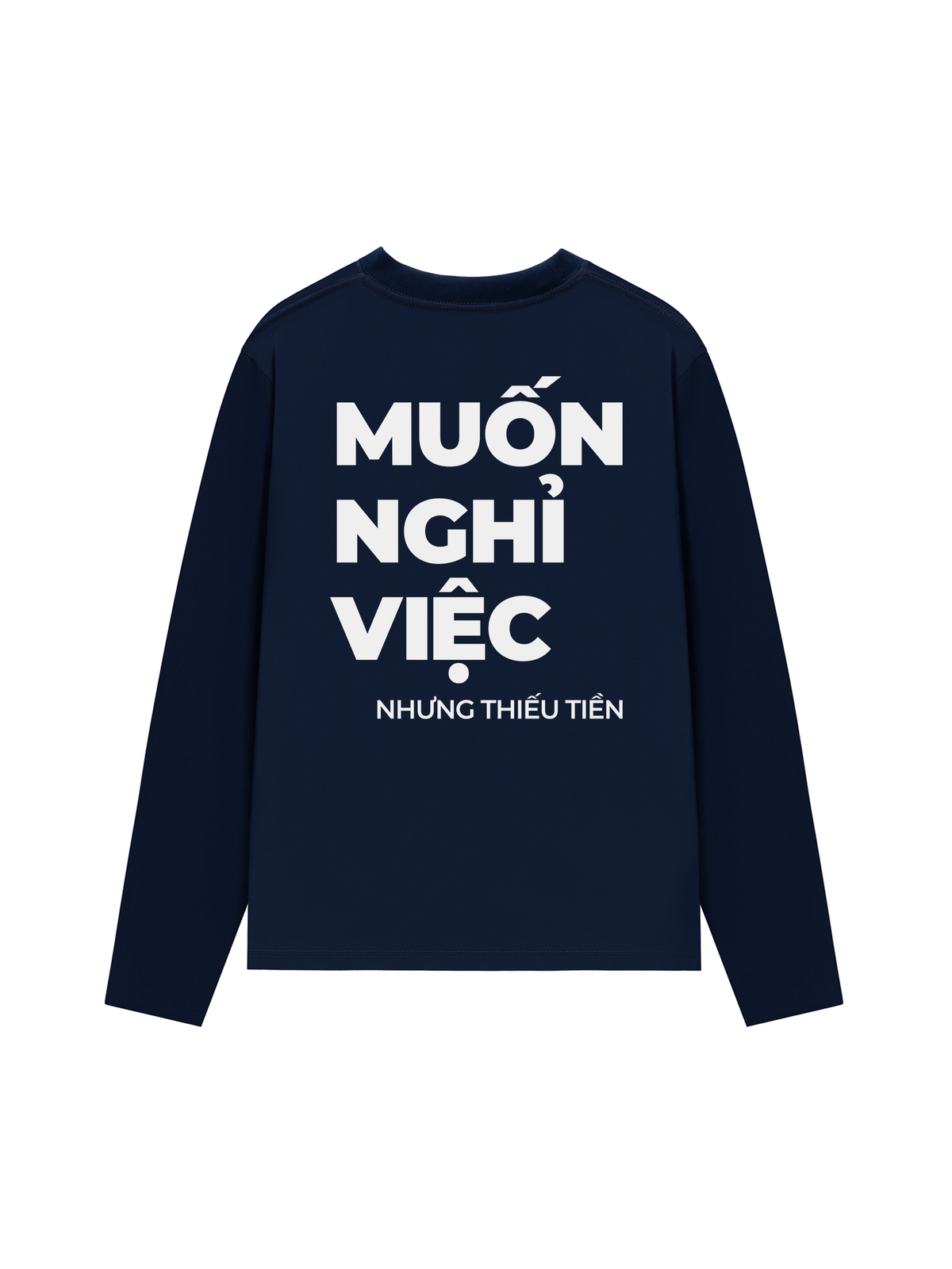 Áo Dài Tay Muốn Nghỉ Việc