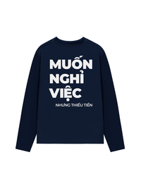 Áo Dài Tay Muốn Nghỉ Việc