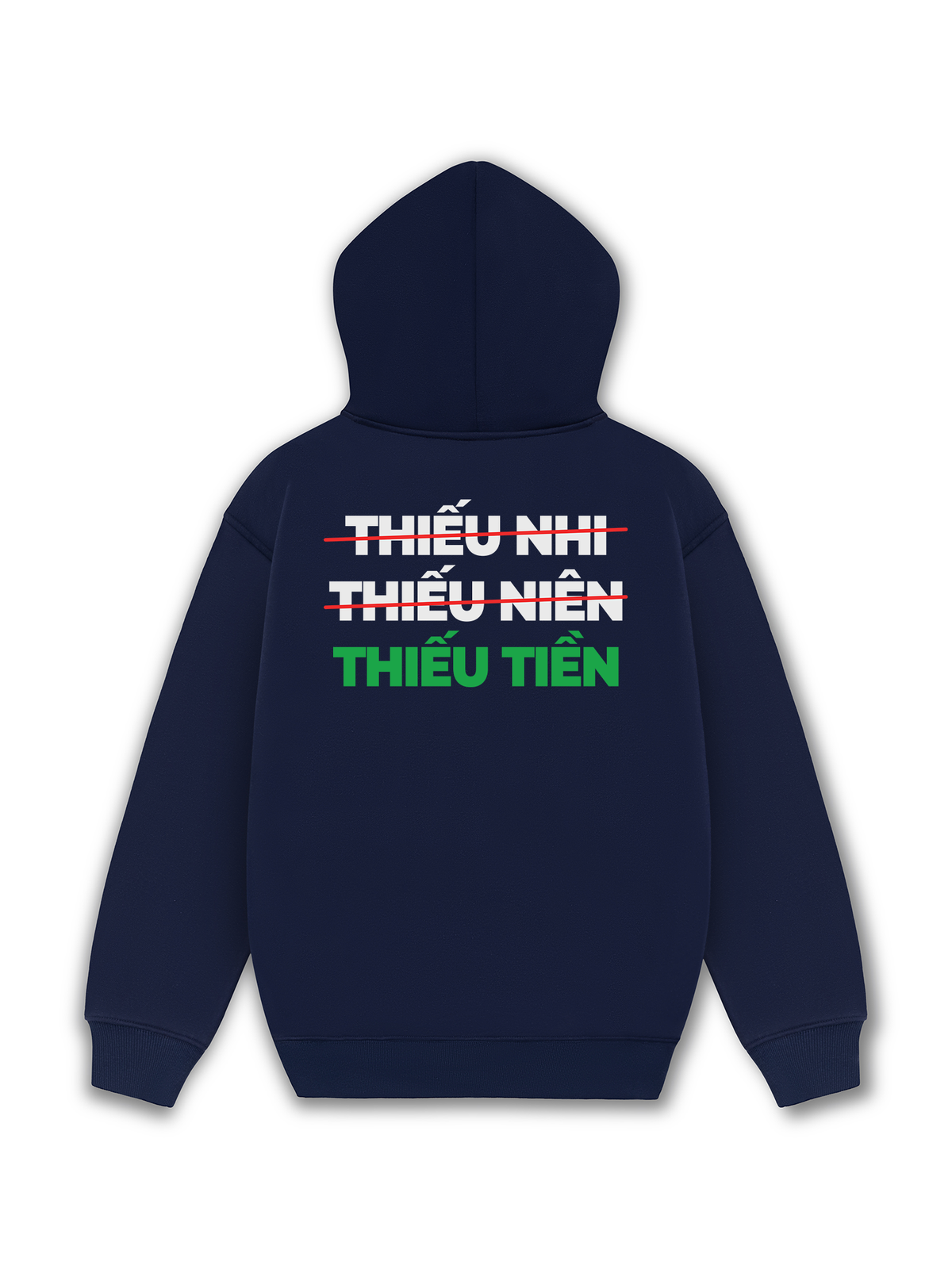 Áo Hoodie Nỉ Hai Da Thiếu Tiền