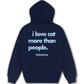 Áo Hoodie Nỉ Hai Da I Love Cat
