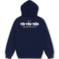 Áo Hoodie Nỉ Hai Da Tôi Yêu Tiền