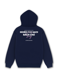 Áo Hoodie Nỉ Hai Da Nghèo Cho Sạch