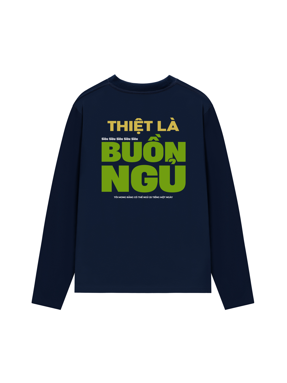 Áo Dài Tay Thiệt Là Buồn Ngủ