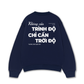 Áo Sweater Nỉ Hai Da Không Cần Trình Độ