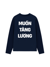 Áo Dài Tay Muốn Tăng Lương