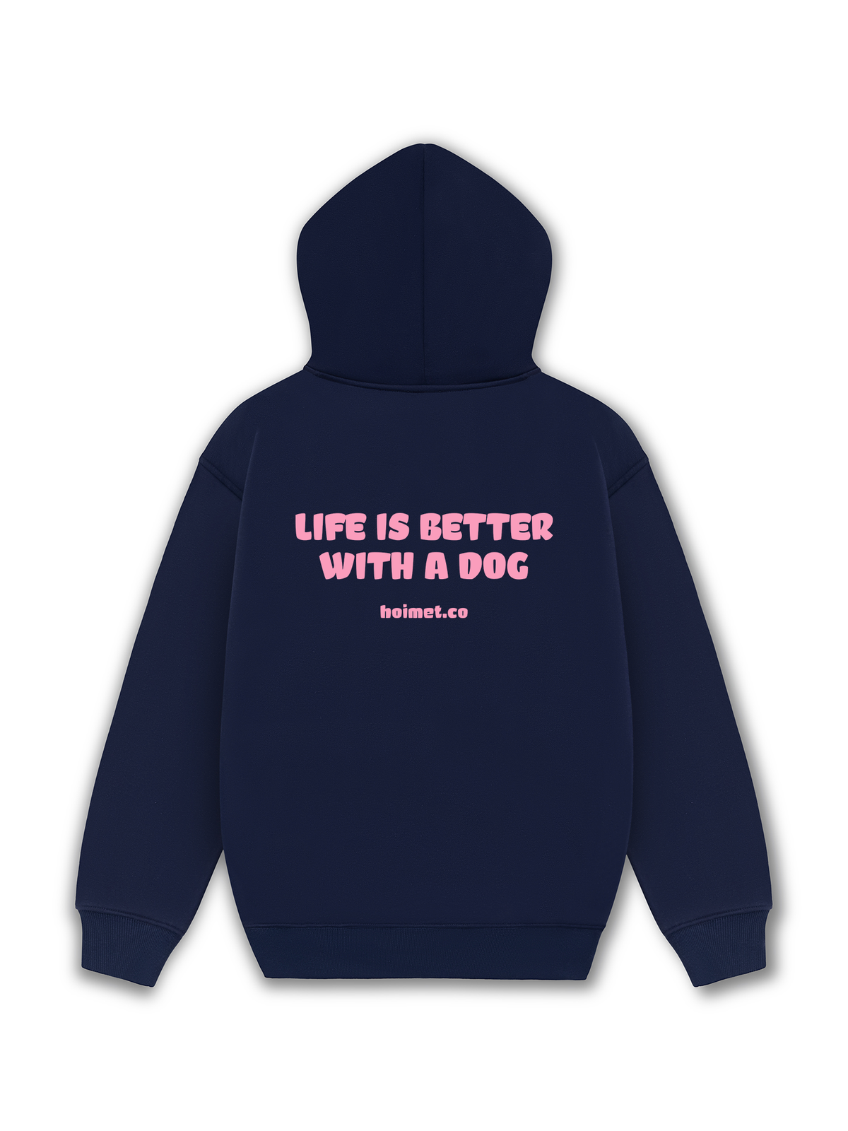 Áo Hoodie Nỉ Hai Da Life Is Better With A Dog