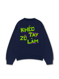 Áo Sweater Nỉ Hai Da Khéo Tay Zô Làm