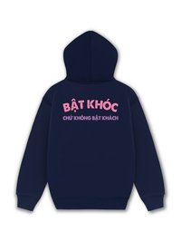 Áo Hoodie Nỉ Hai Da Bật Khóc Chứ Không Bật Khách