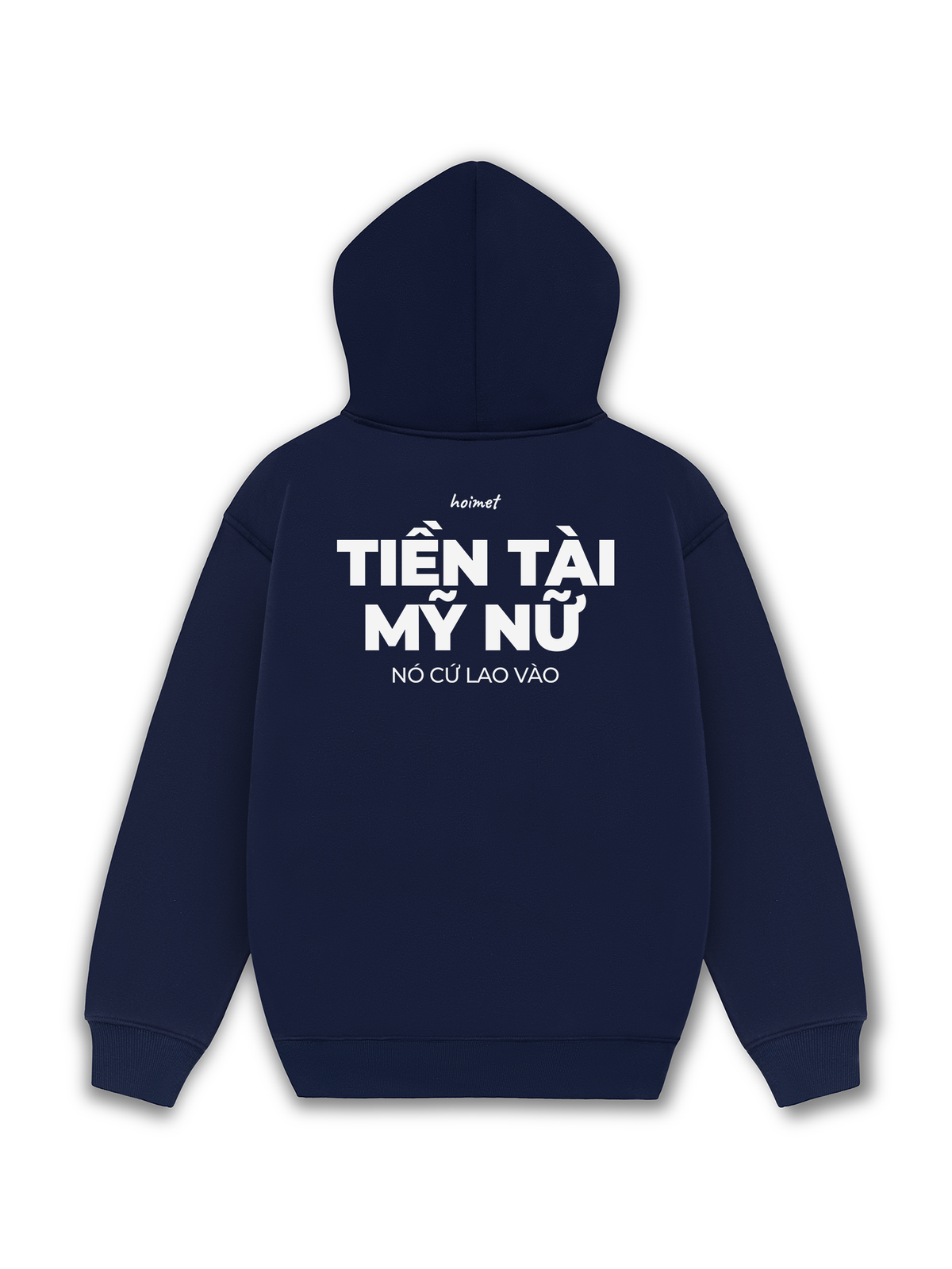 Áo Hoodie Nỉ Hai Da Tiền Tài Mỹ Nữ