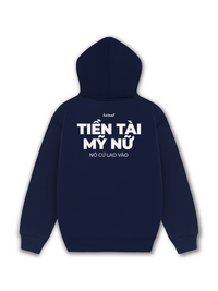 Áo Hoodie Nỉ Hai Da Tiền Tài Mỹ Nữ