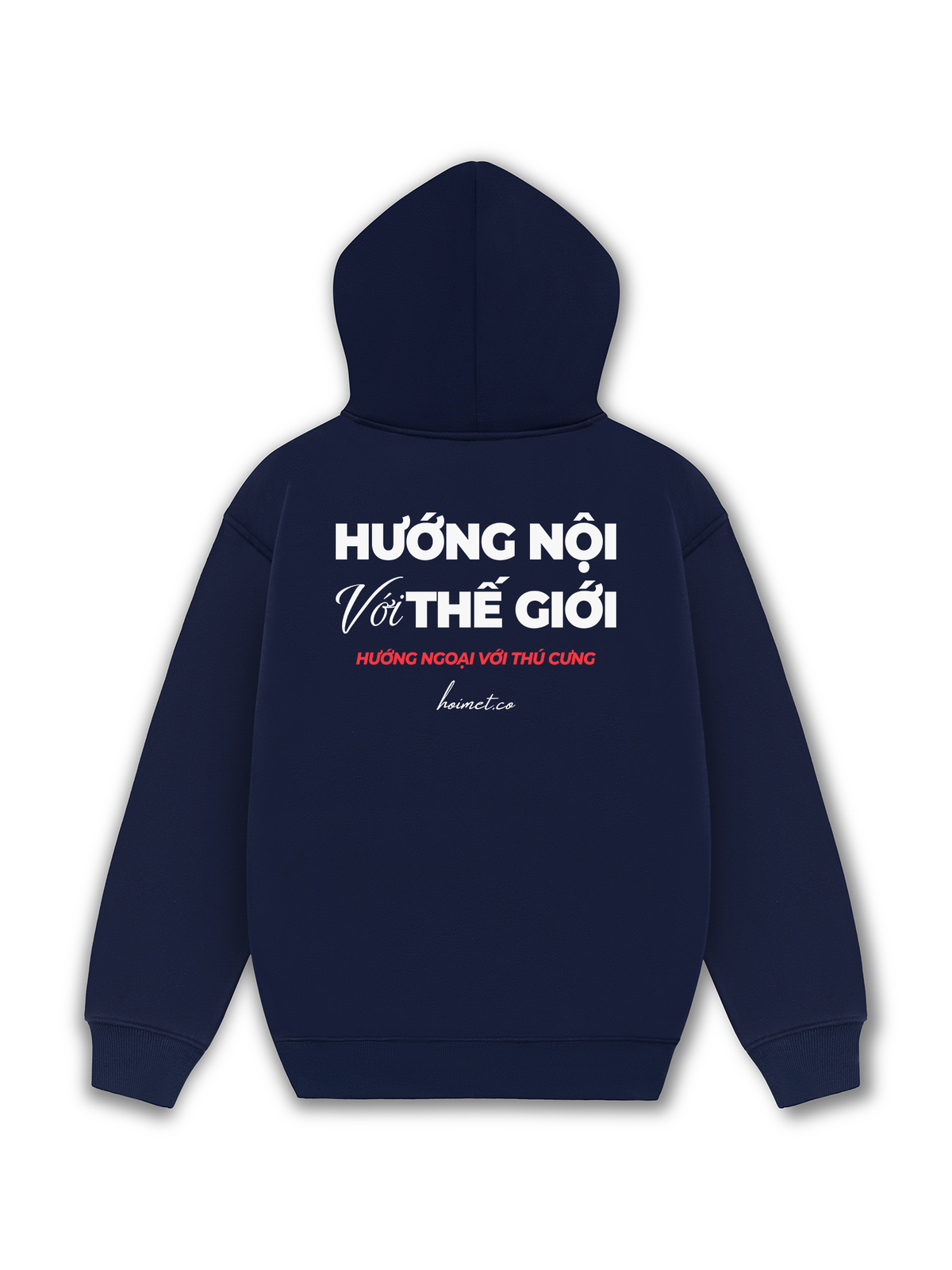 Áo Hoodie Nỉ Hai Da Hướng Ngoại Với Thú Cưng
