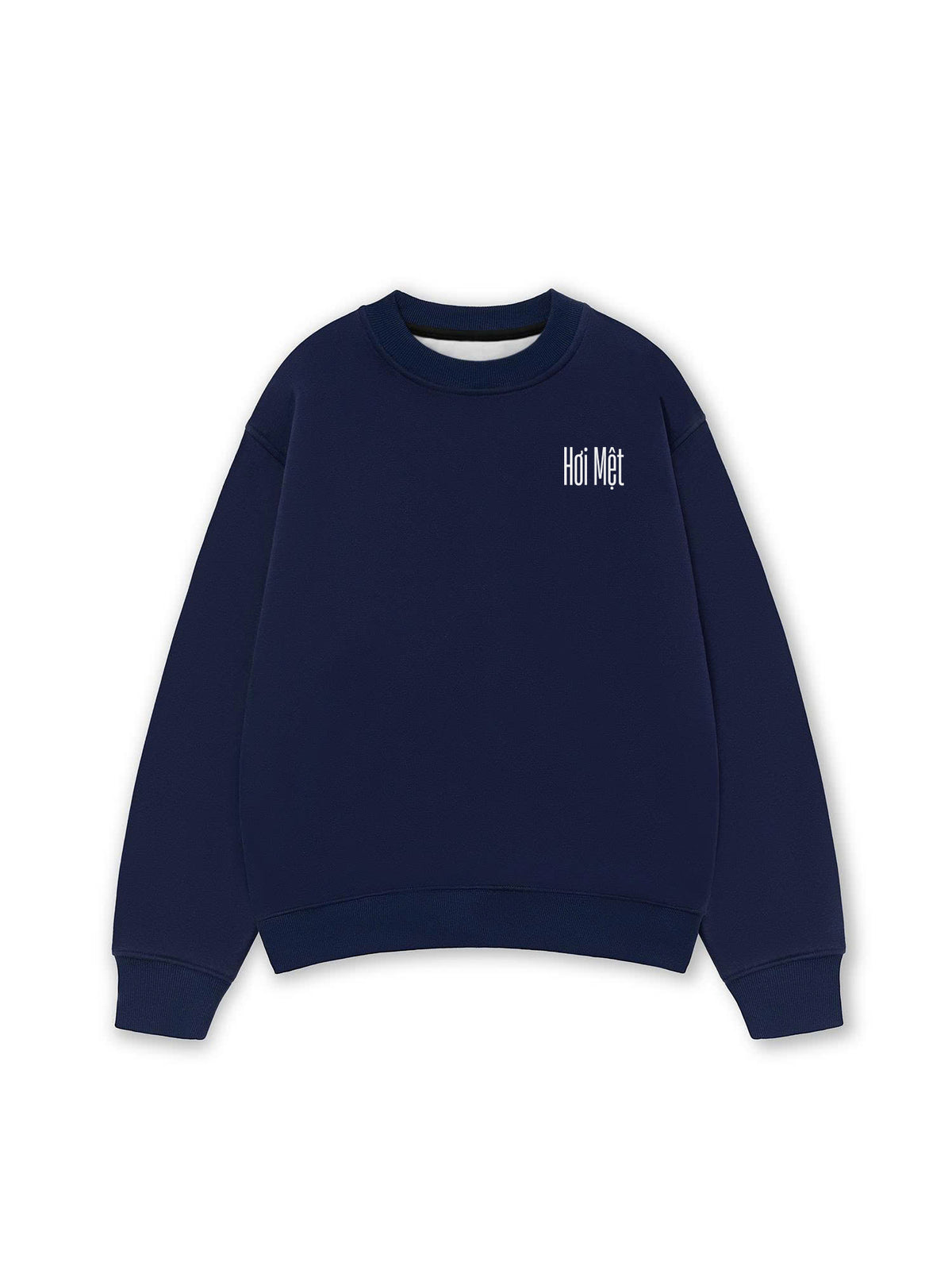 Áo Sweater Nỉ Hai Da Chỉ Gánh Mồi