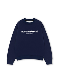 Áo Sweater Nỉ Hai Da Người Chăm Chỉ