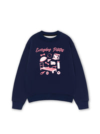 Áo Sweater Nỉ Hai Da Everyday Pilates