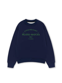 Áo Sweater Nỉ Hai Da Pilates And Matcha