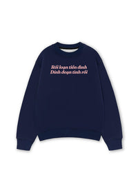 Áo Sweater Nỉ Hai Da Rối Loạn Tiền Đình