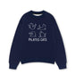 Áo Sweater Nỉ Hai Da Pilates Cat