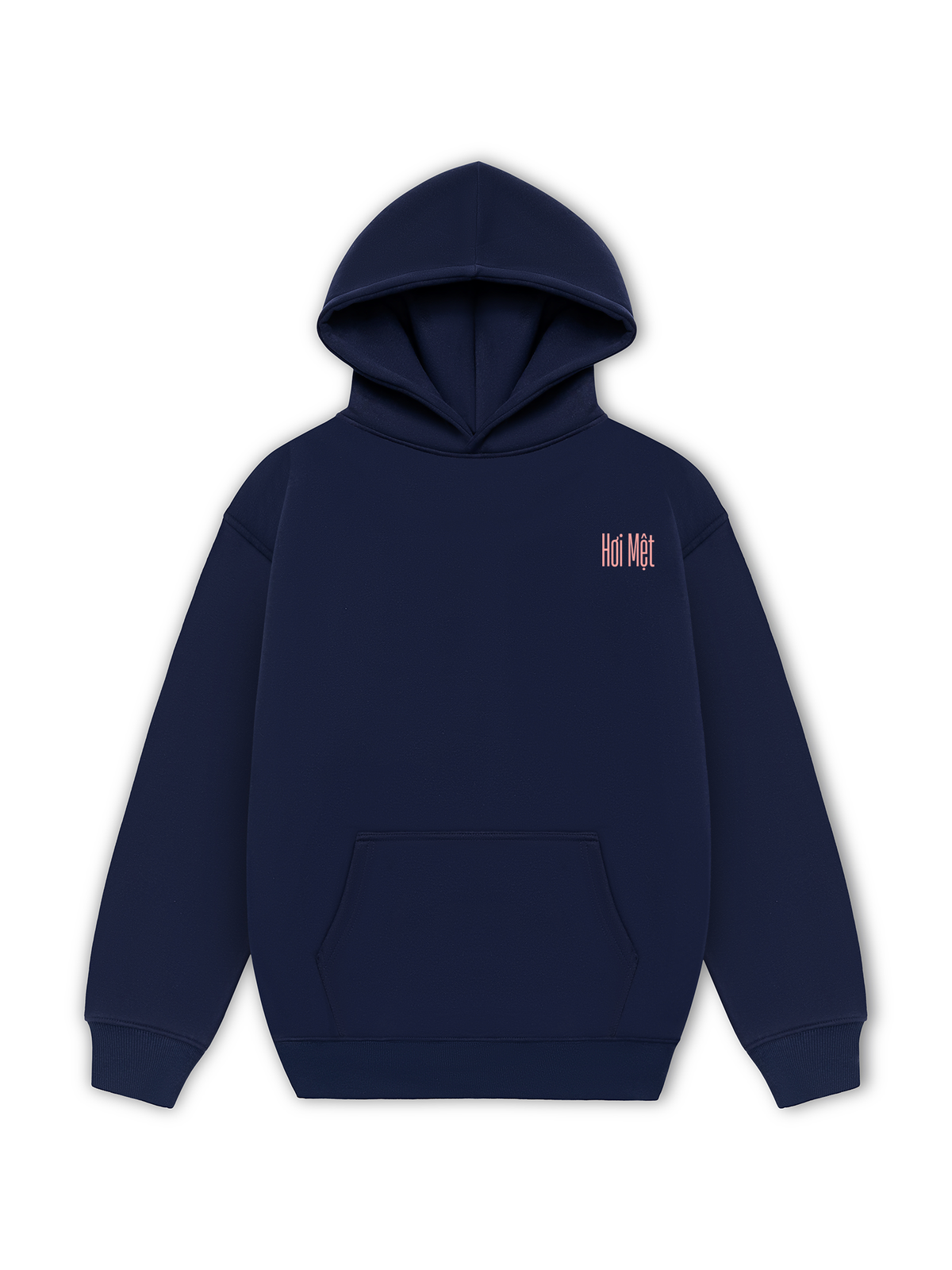 Áo Hoodie Nỉ Hai Da Chỉ Ăn Không Tập