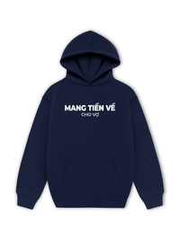 Áo Hoodie Nỉ Hai Da Mang Tiền Về Cho Vợ