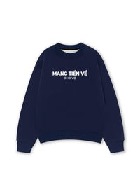 Áo Sweater Nỉ Hai Da Mang Tiền Về Cho Vợ