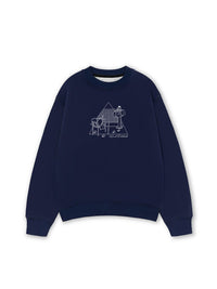 Áo Sweater Nỉ Hai Da Pickleball Hoimet