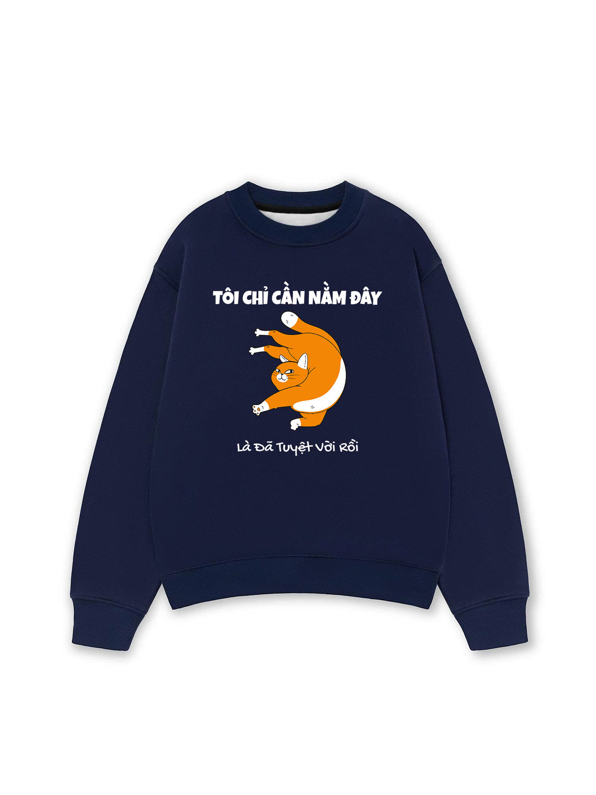 Áo Sweater Nỉ Hai Da Nằm Là Đã Tuyệt Vời
