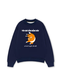 Áo Sweater Nỉ Hai Da Nằm Là Đã Tuyệt Vời