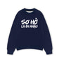Áo Sweater Nỉ Hai Da Sơ Hở Là Nhậu