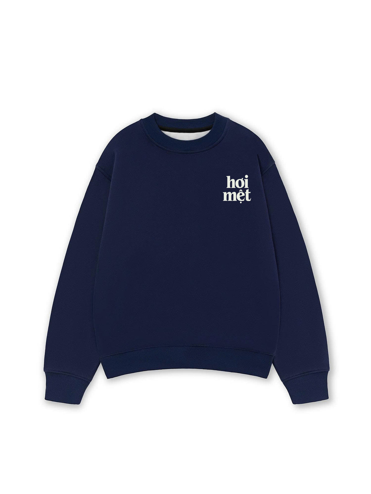 Áo Sweater Nỉ Hai Da Monday Pilates & Matcha