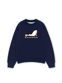 Áo Sweater Nỉ Hai Da Sau Buổi Tập Pilates