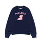 Áo Sweater Nỉ Hai Da Piglates