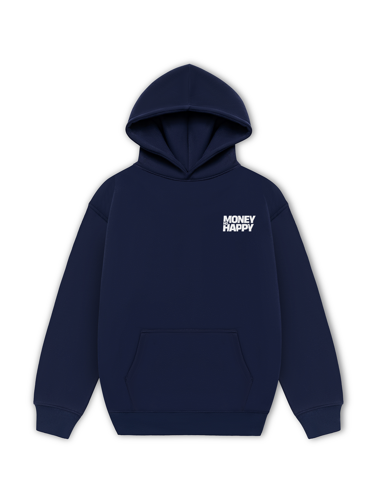 Áo Hoodie Nỉ Hai Da No Money No Happy