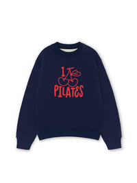 Áo Sweater Nỉ Hai Da Love Pilates