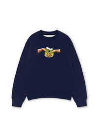 Áo Sweater Nỉ Hai Da Đồng Bia