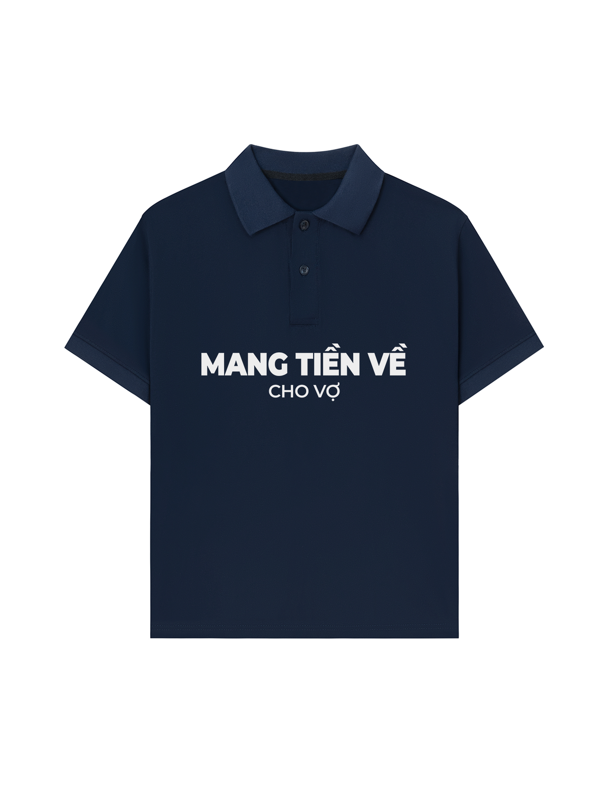 Áo Polo Relaxed Fit Mang Tiền Về Cho Vợ