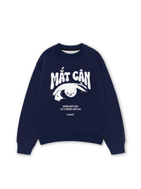 Áo Sweater Nỉ Hai Da Mắt Cận