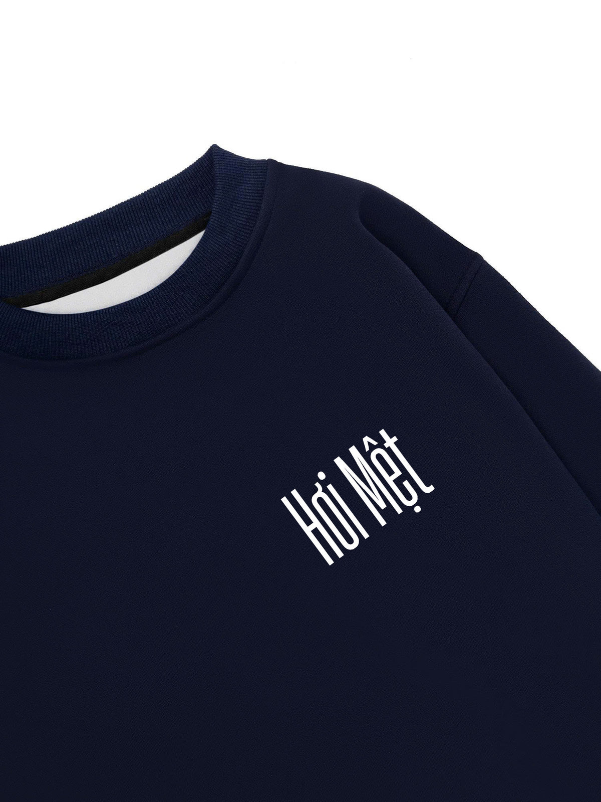 Áo Sweater Nỉ Hai Da Tôi Làm Việc Vất Vả
