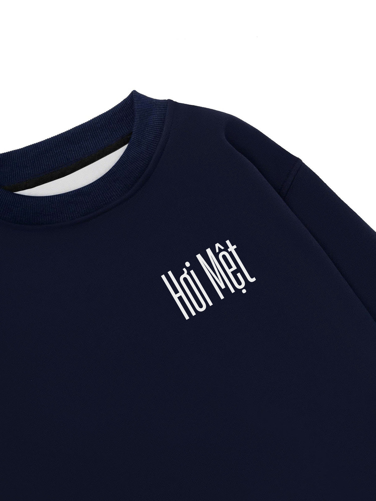 Áo Sweater Nỉ Hai Da Chỉ Gánh Mồi