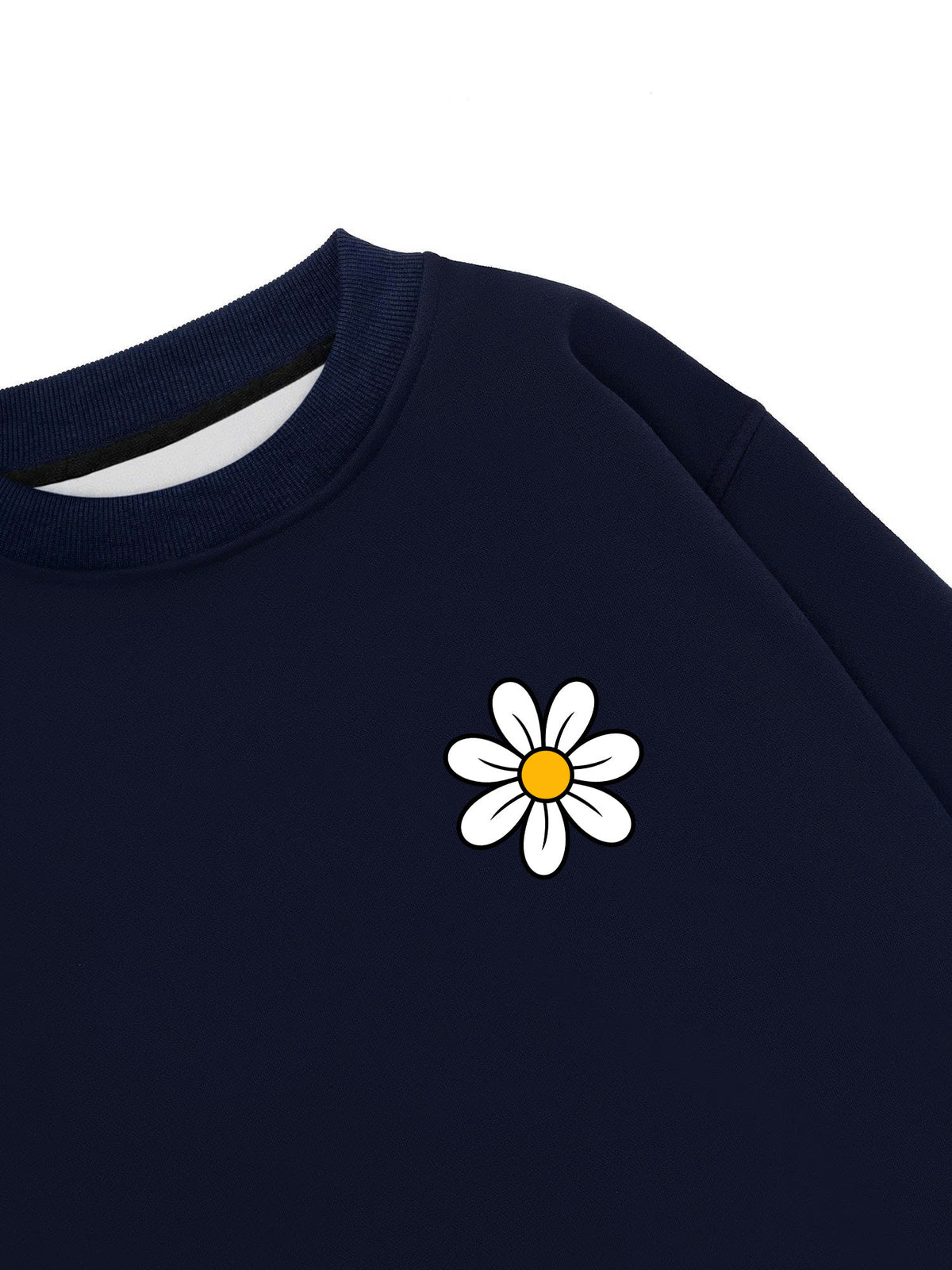 Áo Sweater Nỉ Hai Da Hoa Khó Trồng