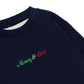 Áo Sweater Nỉ Hai Da Tiền Âm Và Tình Yêu