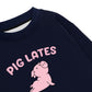 Áo Sweater Nỉ Hai Da Piglates