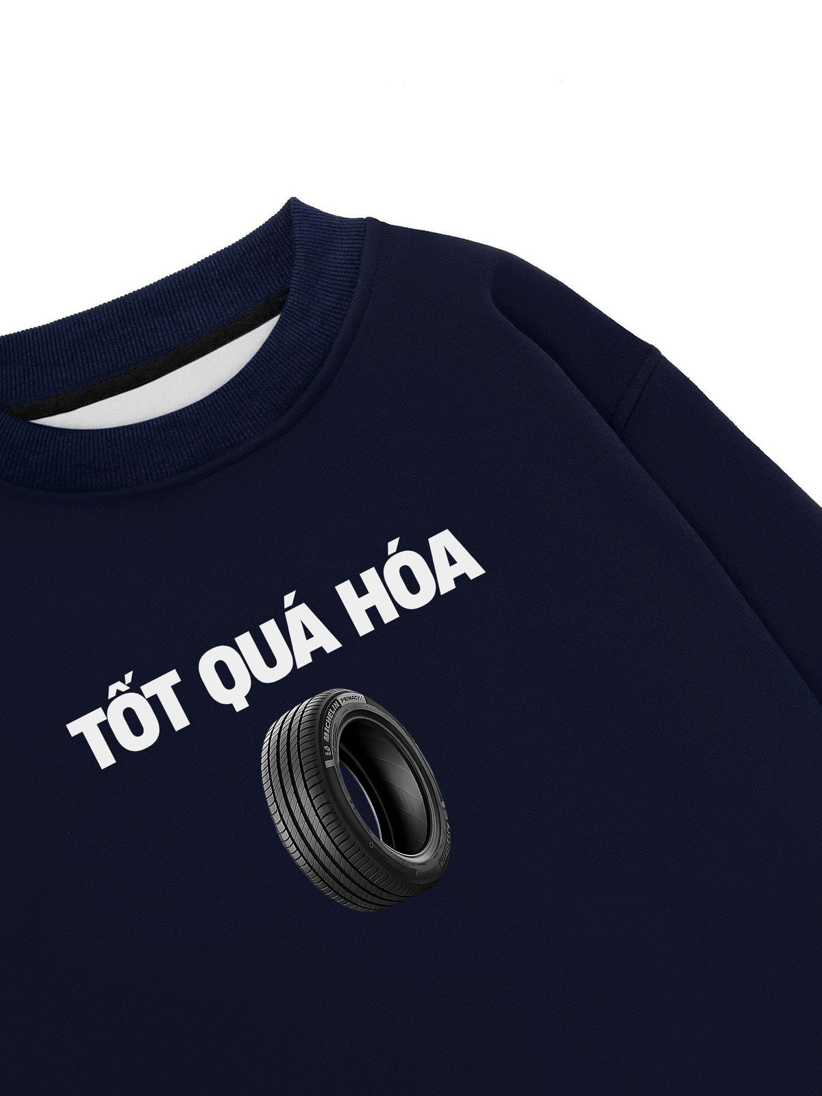 Áo Sweater Nỉ Hai Da Tốt Quá Hóa Lốp
