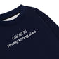 Áo Sweater Nỉ Hai Da Không Ai Eo